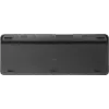 Клавиатура Logitech K580 черный/серебристый USB беспроводная BT/Radio slim Multimedia (920-009208)