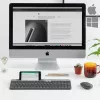 Клавиатура Logitech K580 черный/серебристый USB беспроводная BT/Radio slim Multimedia (920-009208)