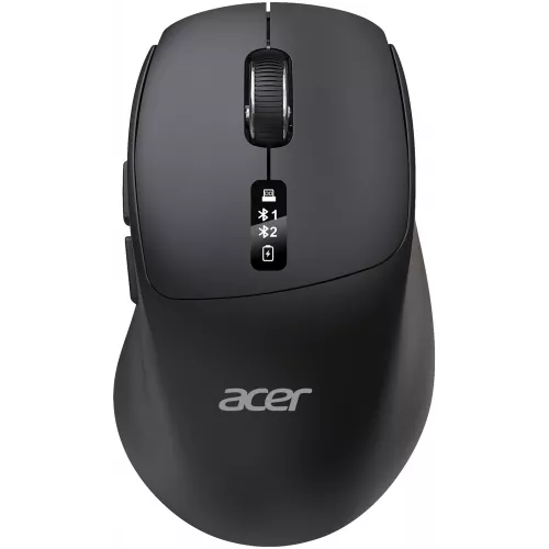 Мышь Acer OMR503 черный оптическая 3200dpi silent беспров. BT/Radio USB 4but (ZL.MCE11.01B)