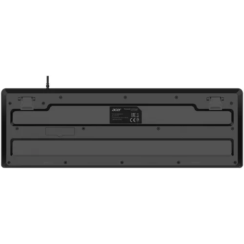 Клавиатура Acer OKW501 черный USB Multimedia (ZL.KBDEE.01U) кабель 1.8м