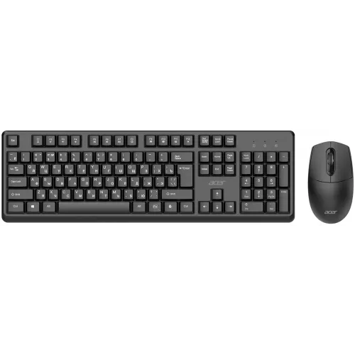 Клавиатура + мышь Acer OCC501 клав:черный мышь:черный USB беспроводная Multimedia (ZL.ACC11.00H)