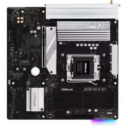Материнская плата Asrock B850M PRO RS WIFI Socket AM5 AMD B850 4xDDR5 mATX AC`97 8ch(7.1) 2.5Gg RAID+HDMI+DP