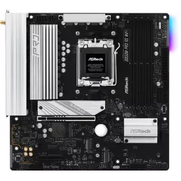 Материнская плата Asrock B850M PRO RS WIFI Socket AM5 AMD B850 4xDDR5 mATX AC`97 8ch(7.1) 2.5Gg RAID+HDMI+DP