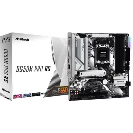 Материнская плата Asrock B650M PRO RS Socket AM5 AMD B650 4xDDR5 mATX AC`97 8ch(7.1) 2.5Gg RAID+HDMI+DP