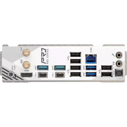 Материнская плата Asrock X870 PRO RS WIFI Socket AM5 AMD X870 4xDDR5 ATX AC`97 8ch(7.1) 2.5Gg RAID+HDMI