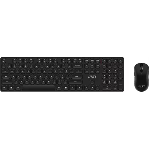 Клавиатура + мышь MSI Forge K210 Combo клав:черный мышь:черный USB беспроводная (S11-43RU213-Y92)