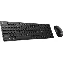 Клавиатура + мышь MSI Forge K210 Combo клав:черный мышь:черный USB беспроводная (S11-43RU213-Y92)