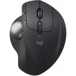 Трекбол Logitech Trackball MX Ergo S графитовый оптическая 2048dpi silent беспров. BT/Radio USB 8but (910-007263)
