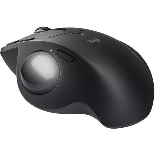 Трекбол Logitech Trackball MX Ergo S графитовый оптическая 2048dpi silent беспров. BT/Radio USB 8but (910-007263)