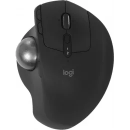 Трекбол Logitech Trackball MX Ergo S графитовый оптическая 2048dpi silent беспров. BT/Radio USB 8but (910-007263)