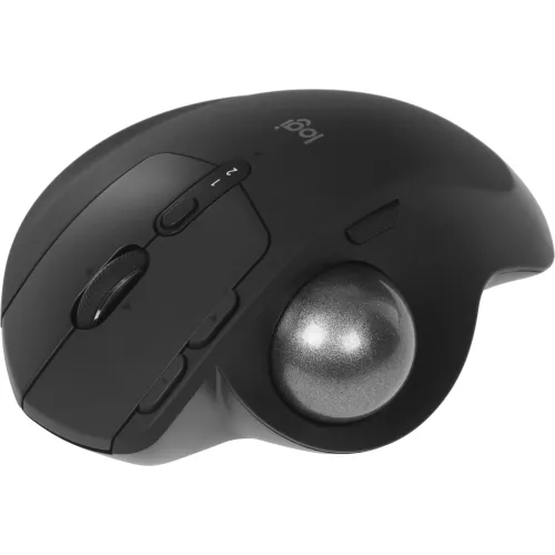 Трекбол Logitech Trackball MX Ergo S графитовый оптическая 2048dpi silent беспров. BT/Radio USB 8but (910-007263)