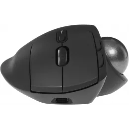Трекбол Logitech Trackball MX Ergo S графитовый оптическая 2048dpi silent беспров. BT/Radio USB 8but (910-007263)