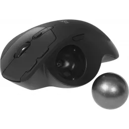 Трекбол Logitech Trackball MX Ergo S графитовый оптическая 2048dpi silent беспров. BT/Radio USB 8but (910-007263)
