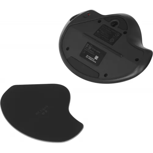 Трекбол Logitech Trackball MX Ergo S графитовый оптическая 2048dpi silent беспров. BT/Radio USB 8but (910-007263)