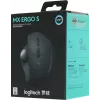 Трекбол Logitech Trackball MX Ergo S графитовый оптическая 2048dpi silent беспров. BT/Radio USB 8but (910-007263)