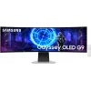 Монитор Samsung 49" Odyssey OLED G9 S49DG952SMXUE серебристый OLED LED 32:9 HDMI M/M матовая HAS 1000000:1 250cd 178гр/178гр 5120x1440 240Hz FreeSync Premium Pro DP USB 12.6кг