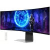 Монитор Samsung 49" Odyssey OLED G9 S49DG952SMXUE серебристый OLED LED 32:9 HDMI M/M матовая HAS 1000000:1 250cd 178гр/178гр 5120x1440 240Hz FreeSync Premium Pro DP USB 12.6кг