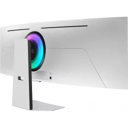 Монитор Samsung 49" Odyssey OLED G9 S49DG952SMXUE серебристый OLED LED 32:9 HDMI M/M матовая HAS 1000000:1 250cd 178гр/178гр 5120x1440 240Hz FreeSync Premium Pro DP USB 12.6кг