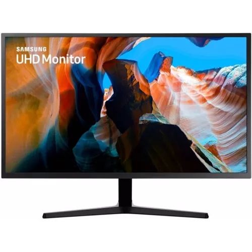 Монитор Samsung 31.5" U32J590UQMXUE темно-серый VA LED 16:9 HDMI матовая 270cd 178гр/178гр 3840x2160 60Hz FreeSync DP 4K 6.3кг