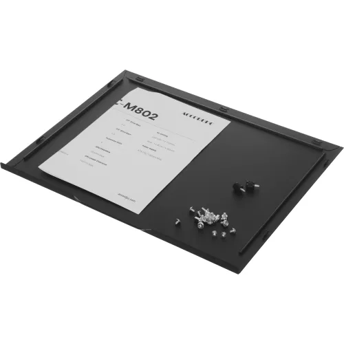 Корпус Accord ACC-M802 черный без БП mATX 1x80mm 1x120mm 1xUSB2.0 1xUSB3.0 audio bott PSU