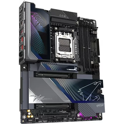 Материнская плата Gigabyte X870E A MASTER X Socket AM5 AMD X870E 4xDDR5 ATX AC`97 8ch(7.1) 1 x 10Gigabit + 1 x 5Gigabit RAID+HDMI