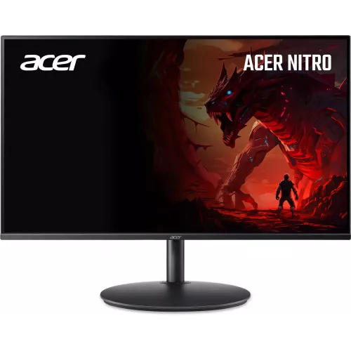 Монитор Acer 23.8" Nitro XF240YW5bmiiphx черный IPS LED 1ms 16:9 HDMI M/M матовая HAS Piv 250cd 178гр/178гр 1920x1080 240Hz FreeSync Premium DP FHD 3.86кг