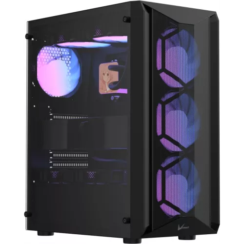 Корпус Formula Air Power G1 Plus черный без БП ATX 5x140mm 1xUSB2.0 1xUSB3.0 audio bott PSU