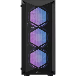 Корпус Formula Air Power G1 Plus черный без БП ATX 5x140mm 1xUSB2.0 1xUSB3.0 audio bott PSU
