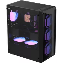 Корпус Formula Air Power G1 Plus черный без БП ATX 5x140mm 1xUSB2.0 1xUSB3.0 audio bott PSU
