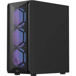 Корпус Formula Air Power G1 Plus черный без БП ATX 5x140mm 1xUSB2.0 1xUSB3.0 audio bott PSU