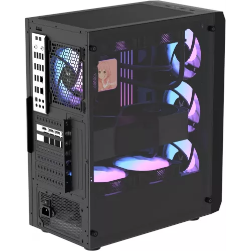 Корпус Formula Air Power G1 Plus черный без БП ATX 5x140mm 1xUSB2.0 1xUSB3.0 audio bott PSU