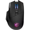 Мышь MSI VERSA PRO W черный оптическая 26000dpi беспров. BT/Radio USB 15but (S12-4301340-CLA)