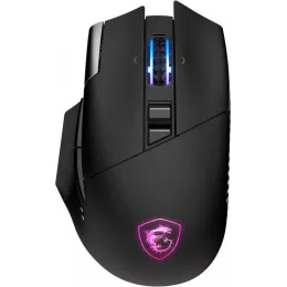 Мышь MSI VERSA PRO W черный оптическая 26000dpi беспров. BT/Radio USB 15but (S12-4301340-CLA)