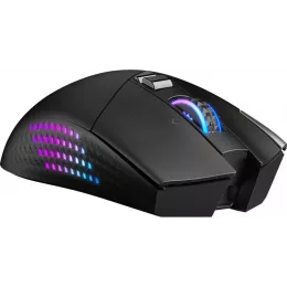 Мышь MSI VERSA PRO W черный оптическая 26000dpi беспров. BT/Radio USB 15but (S12-4301340-CLA)