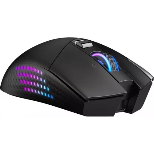 Мышь MSI VERSA PRO W черный оптическая 26000dpi беспров. BT/Radio USB 15but (S12-4301340-CLA)