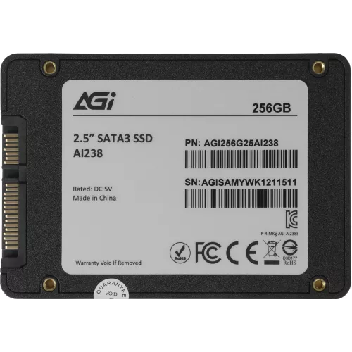 Накопитель SSD AGi SATA-III 256GB AGI256G25AI238 AI238 2.5"