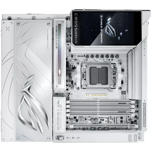 Материнская плата Asus ROG CROSSHAIR X870E GLACIAL Socket AM5 AMD X870E 4xDDR5 ATX AC`97 8ch(7.1) 2x10Gg RAID