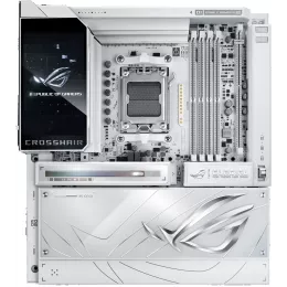 Материнская плата Asus ROG CROSSHAIR X870E GLACIAL Socket AM5 AMD X870E 4xDDR5 ATX AC`97 8ch(7.1) 2x10Gg RAID