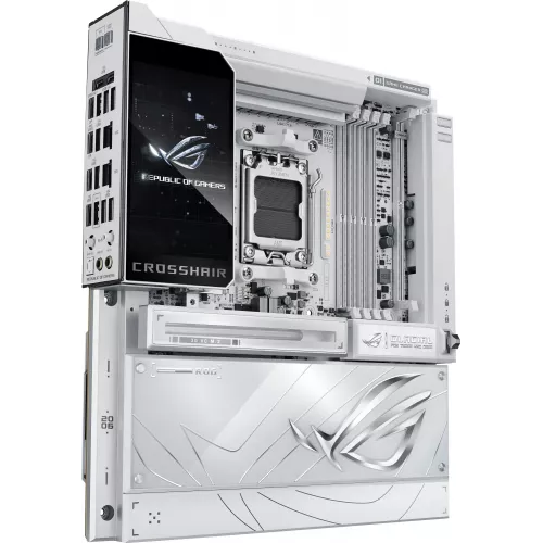 Материнская плата Asus ROG CROSSHAIR X870E GLACIAL Socket AM5 AMD X870E 4xDDR5 ATX AC`97 8ch(7.1) 2x10Gg RAID