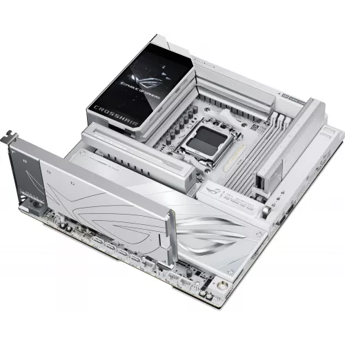 Материнская плата Asus ROG CROSSHAIR X870E GLACIAL Socket AM5 AMD X870E 4xDDR5 ATX AC`97 8ch(7.1) 2x10Gg RAID