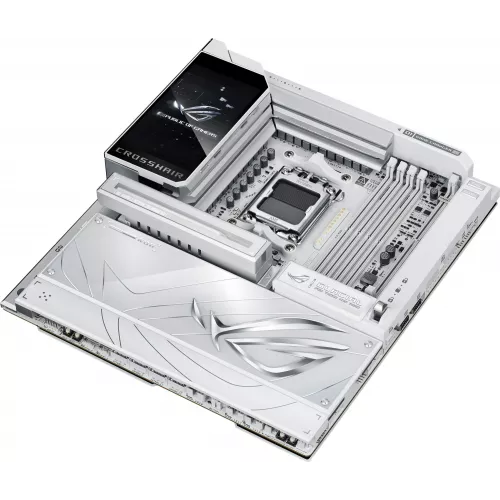 Материнская плата Asus ROG CROSSHAIR X870E GLACIAL Socket AM5 AMD X870E 4xDDR5 ATX AC`97 8ch(7.1) 2x10Gg RAID