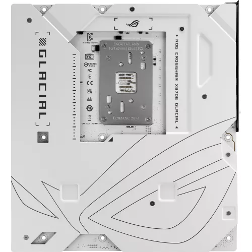 Материнская плата Asus ROG CROSSHAIR X870E GLACIAL Socket AM5 AMD X870E 4xDDR5 ATX AC`97 8ch(7.1) 2x10Gg RAID