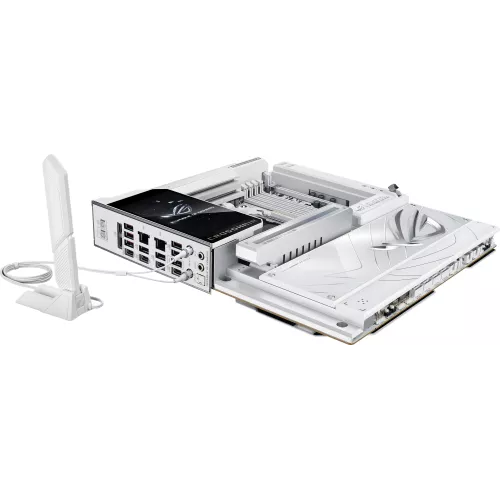 Материнская плата Asus ROG CROSSHAIR X870E GLACIAL Socket AM5 AMD X870E 4xDDR5 ATX AC`97 8ch(7.1) 2x10Gg RAID