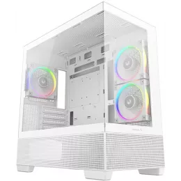 Корпус Deepcool CG380 3F белый без БП mATX 6x120mm 3x140mm 2xUSB3.0 audio bott PSU