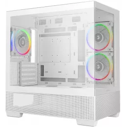 Корпус Deepcool CG380 3F белый без БП mATX 6x120mm 3x140mm 2xUSB3.0 audio bott PSU
