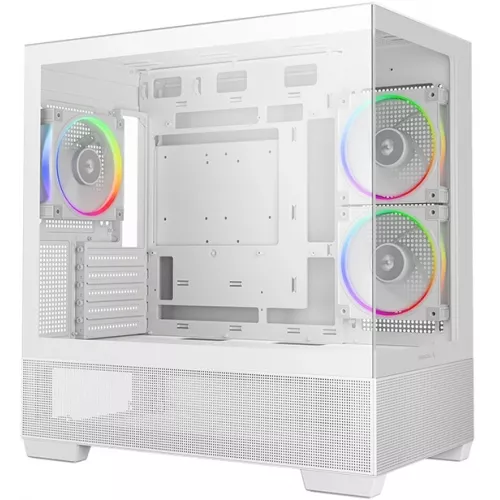 Корпус Deepcool CG380 3F белый без БП mATX 6x120mm 3x140mm 2xUSB3.0 audio bott PSU