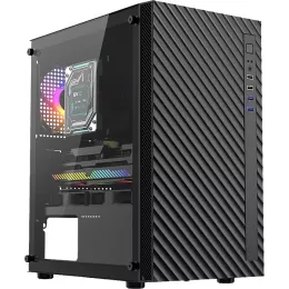 Корпус Accord ACC-508 черный без БП mATX 7x120mm 4x140mm 2xUSB2.0 1xUSB3.0 audio bott PSU