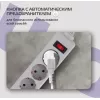 Сетевой фильтр Buro 500SL-5-G 5м (5 розеток) серый (пакет ПЭ)