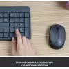 Клавиатура + мышь Logitech MK235 клав:серый мышь:серый USB беспроводная (920-007948)