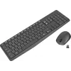 Клавиатура + мышь Logitech MK235 клав:серый мышь:серый USB беспроводная (920-007948)